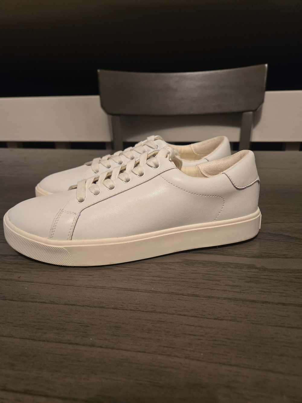 Sam Edelman Womens Ethyl Bright White Fashion Sneaker Size 9.5 (1424465)